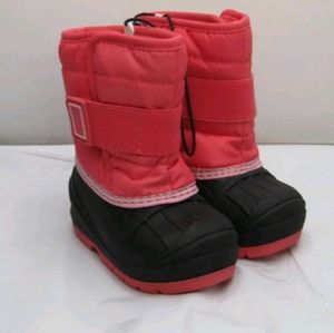 Cat y Jack Gils Dane winter Boots Pink Black .5